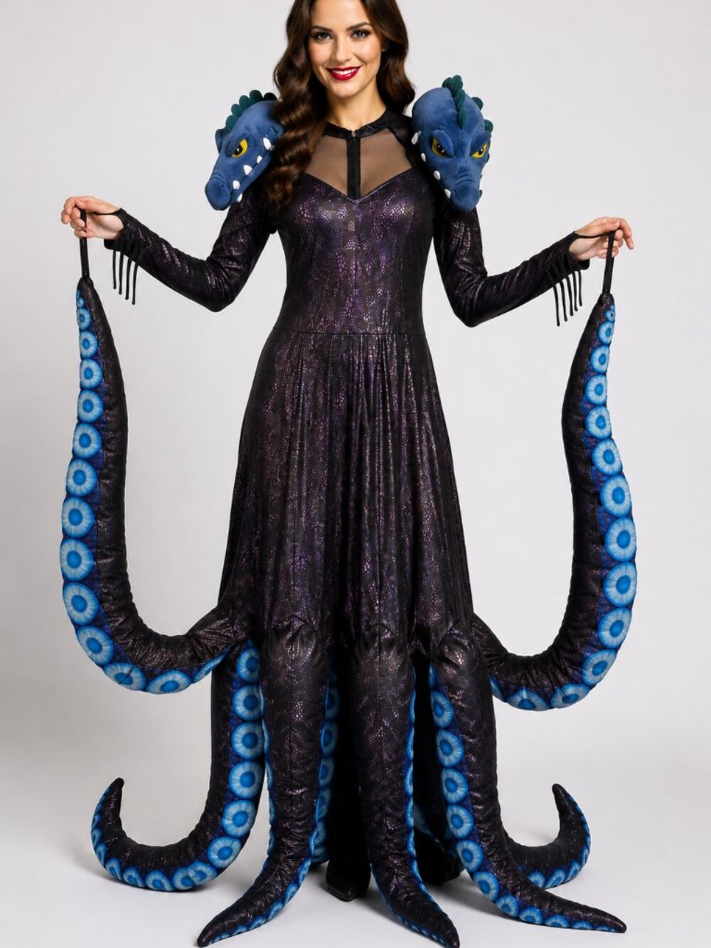 Disney Villains Ursula Costume Womens Medium 6-8 Little Mermaid Spirit Halloween